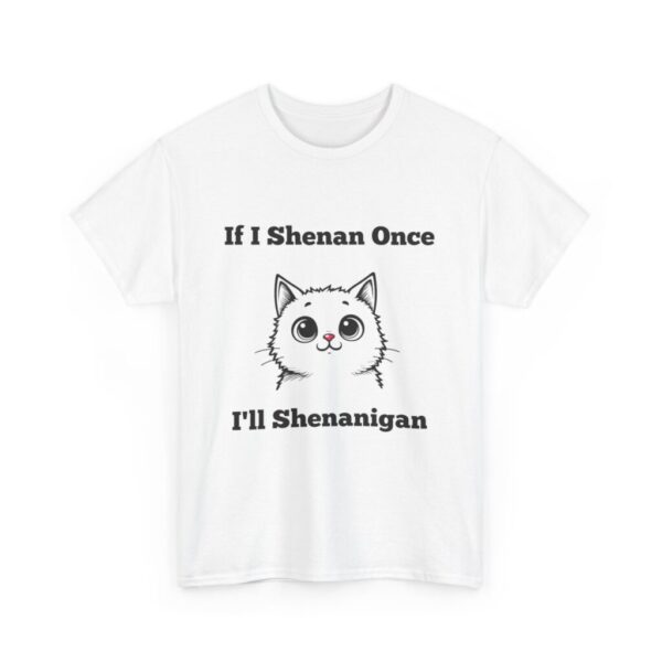 Funny Cat Shenanigans T-Shirt, Cute Pet Humor Tee, Gift for Cat Lovers, Animal Lover Tee, Fun Gift for Birthdays - Image 3