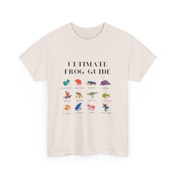 Frog T-Shirt, Amphibian Tee, Nature Lover Gift, Frog Anatomy Shirt, Animal Guide Apparel - Image 7
