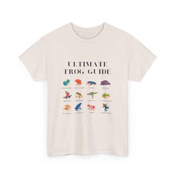 Frog T-Shirt, Amphibian Tee, Nature Lover Gift, Frog Anatomy Shirt, Animal Guide Apparel - Image 7