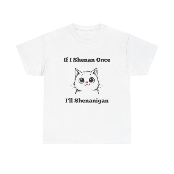 Funny Cat Shenanigans T-Shirt, Cute Pet Humor Tee, Gift for Cat Lovers, Animal Lover Tee, Fun Gift for Birthdays