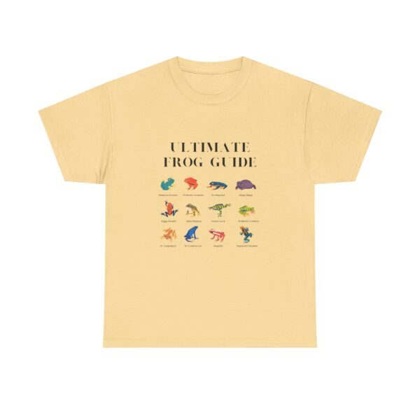 Frog T-Shirt, Amphibian Tee, Nature Lover Gift, Frog Anatomy Shirt, Animal Guide Apparel - Image 9