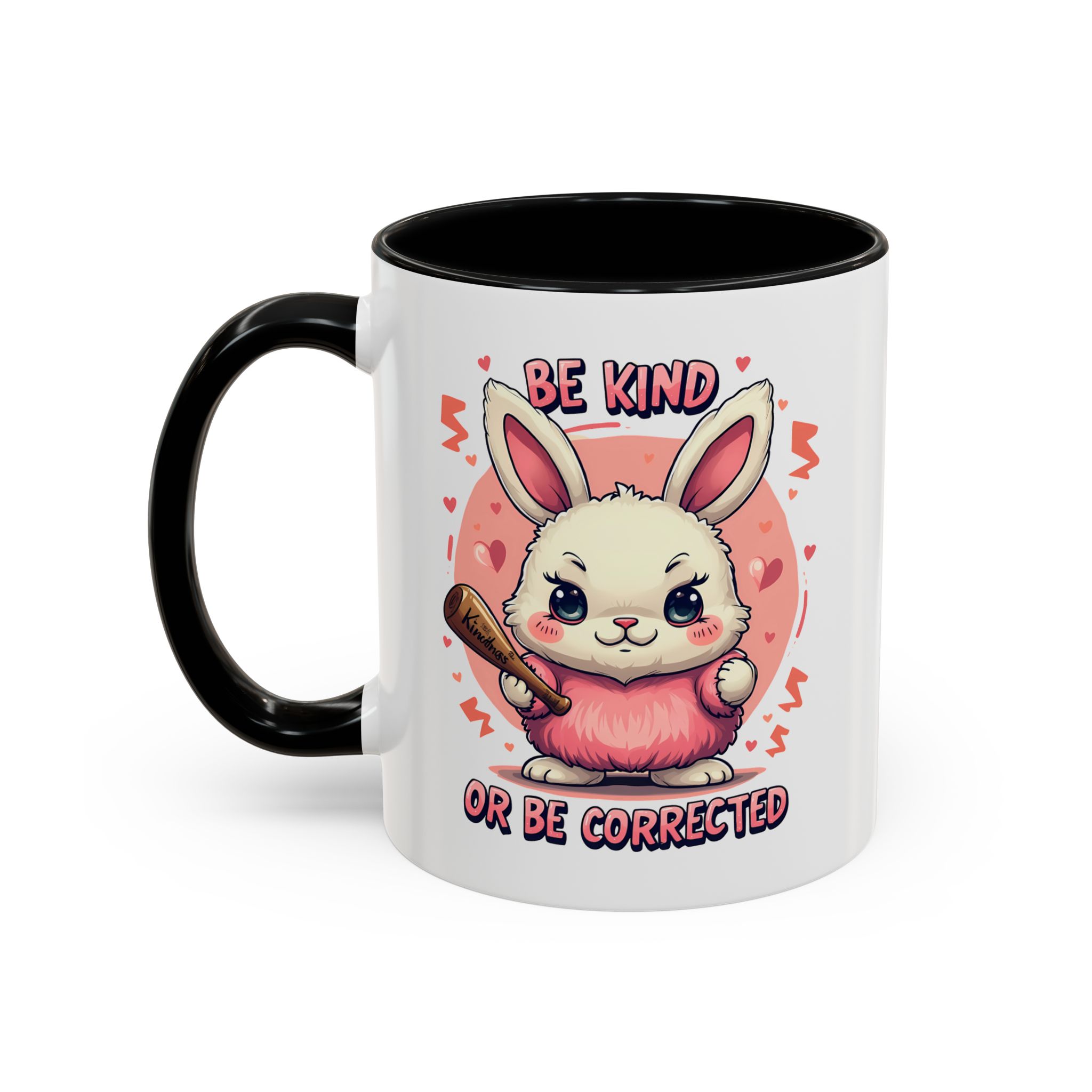 Whimsical Accent Coffee Mug, Fun Gift for Coffee Lovers, Cute Animal Design, Black Handle, Perfect for Birthdays, Holidays, Home Decor