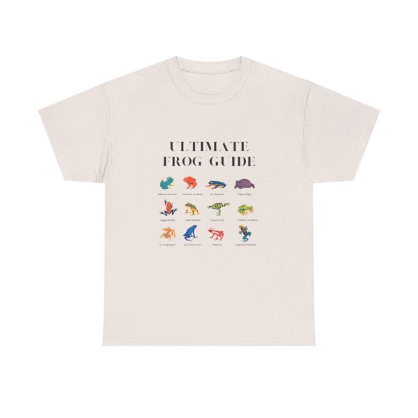 Frog T-Shirt, Amphibian Tee, Nature Lover Gift, Frog Anatomy Shirt, Animal Guide Apparel - Image 5